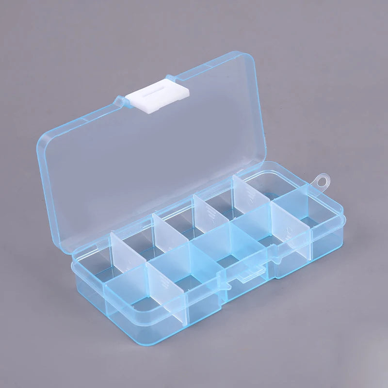 Nail Storage Box Plastic Desktop Drawer