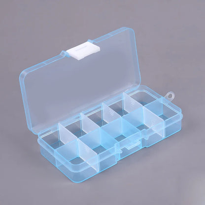 Nail Storage Box Plastic Desktop Drawer