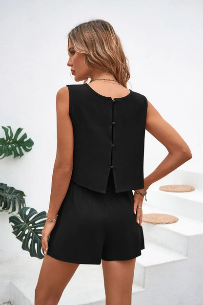 Casual Loose Short Pants Sets