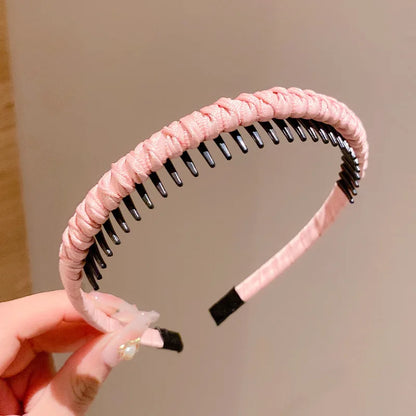 Cute Candy Colors Wrap Cloth Teeth Hairbands  Accessories