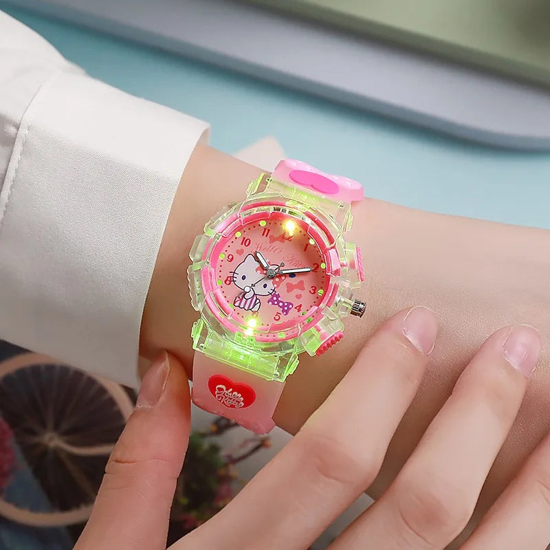 3D Pattern Child Wrist luminous watch