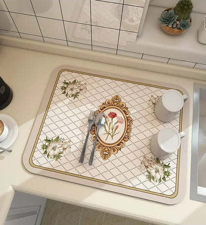 Large Kitchen Super Absorbent Drying Mat