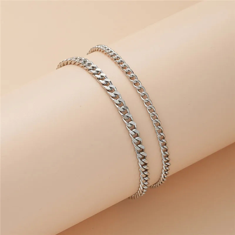 Double-Layer Anklets Waterproof Bracelet