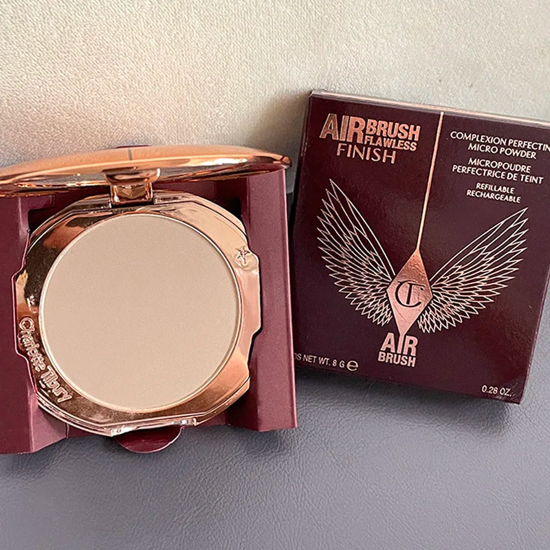 Charlotte Tilbury CT Two-color Heart-shaped Blusher Naturally High-gloss Liquid Powder Set Brightening Pearlescent Glow Powder
