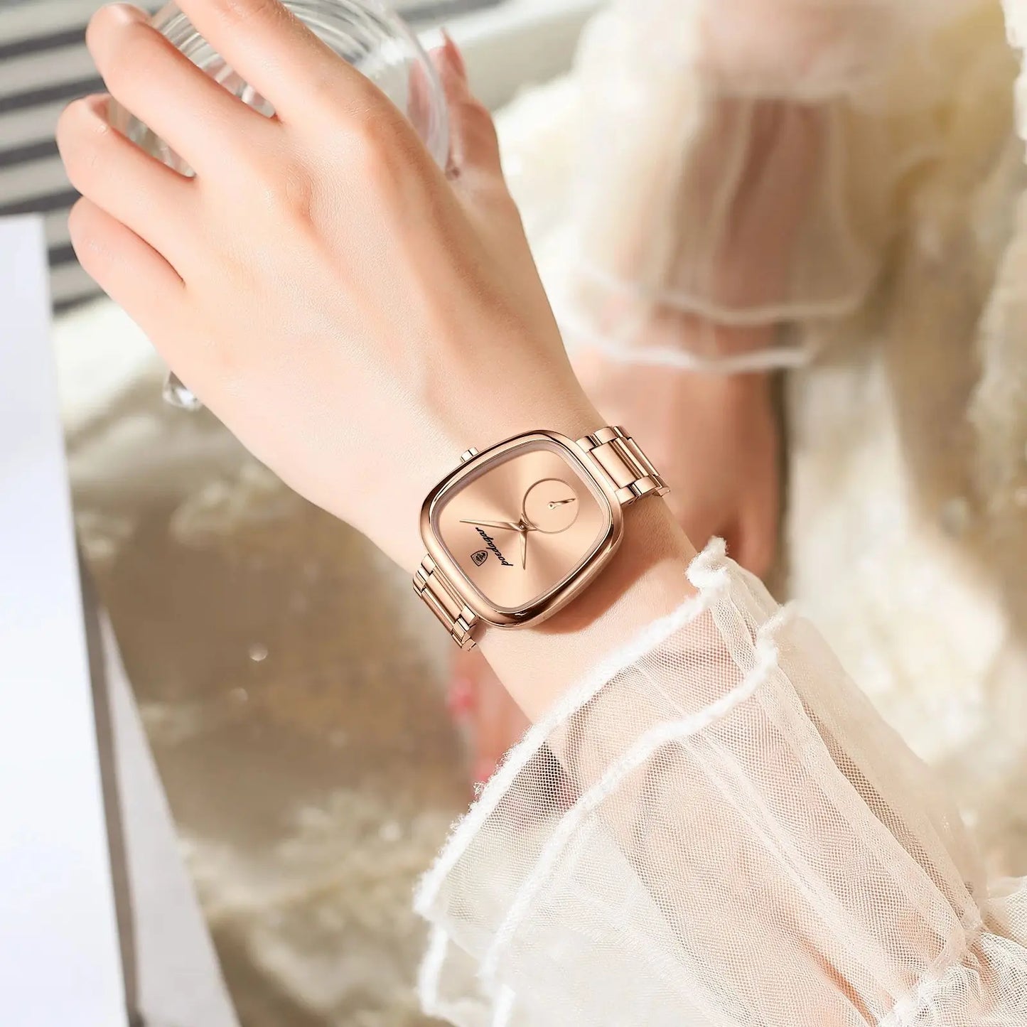 Luxury Waterproof Stainless Quartz Watche