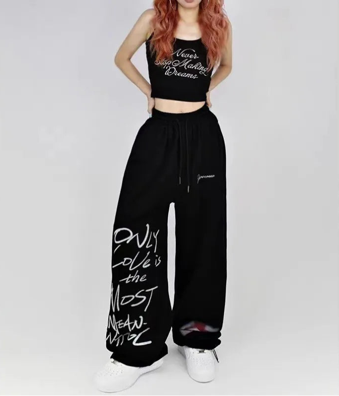 Street Hip-hop Wide Leg Pants