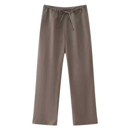 Sexy Backless Halter Camis Set