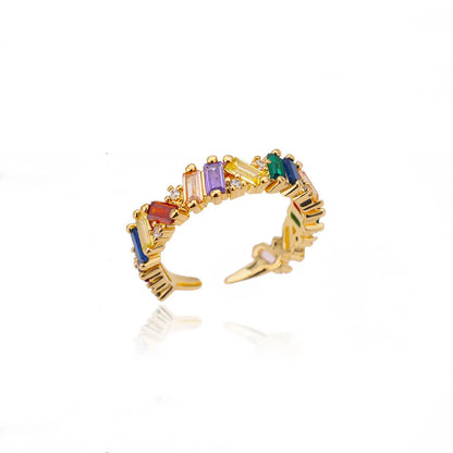 DANA Colorful Zircon Rings
