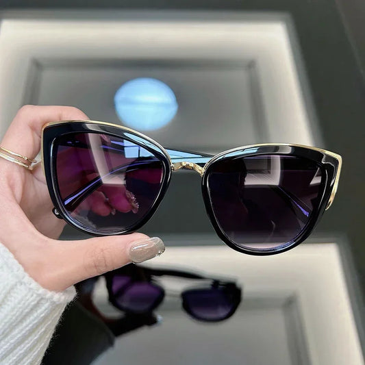 Cat Eye Retro Vintage Mirror Sunglasses