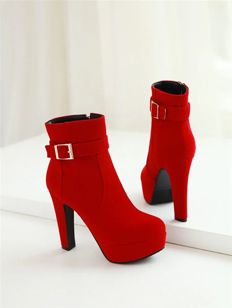 DANA Lace Up Fall Platform Boots