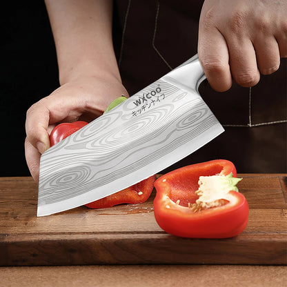Stainless Steel Japanese Knife Wood Handle