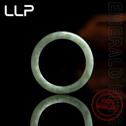 Natural A Cargo Bean Seed Emerald Ring