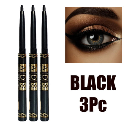 Waterproof Black Brown Eyeliner Pencils