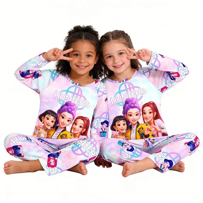 Pajamas Kpop Long Sleeve Sleepwear Pyjamas