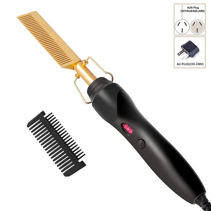 Hot Comb Hair Straightener Electric Heating