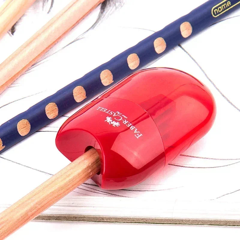 Double Hole and One Hole Pencil Sharpener Transparent