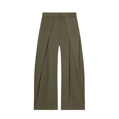Black Baggy Wide Leg Pants