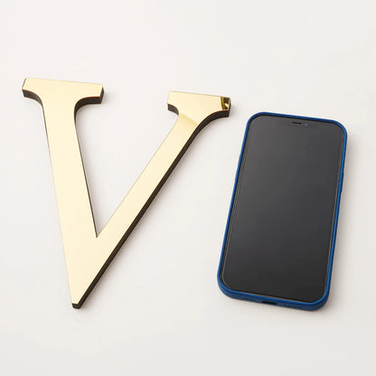20cm Big Size 3D English Letters Acrylic Mirror