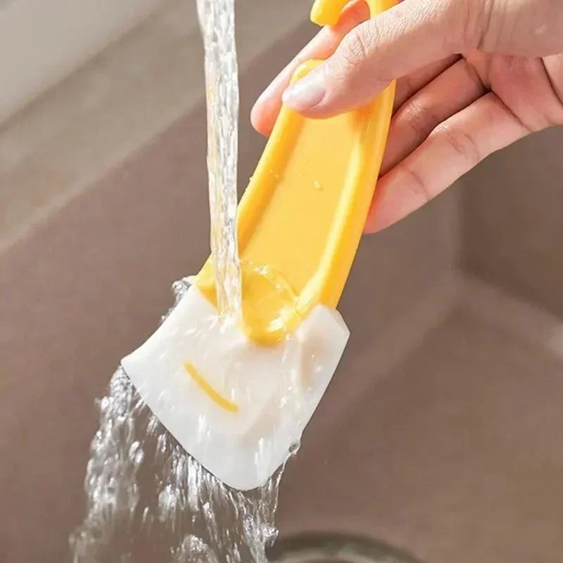 3/1Pc Silicone Kitchen Scraper Cleaning Spatula