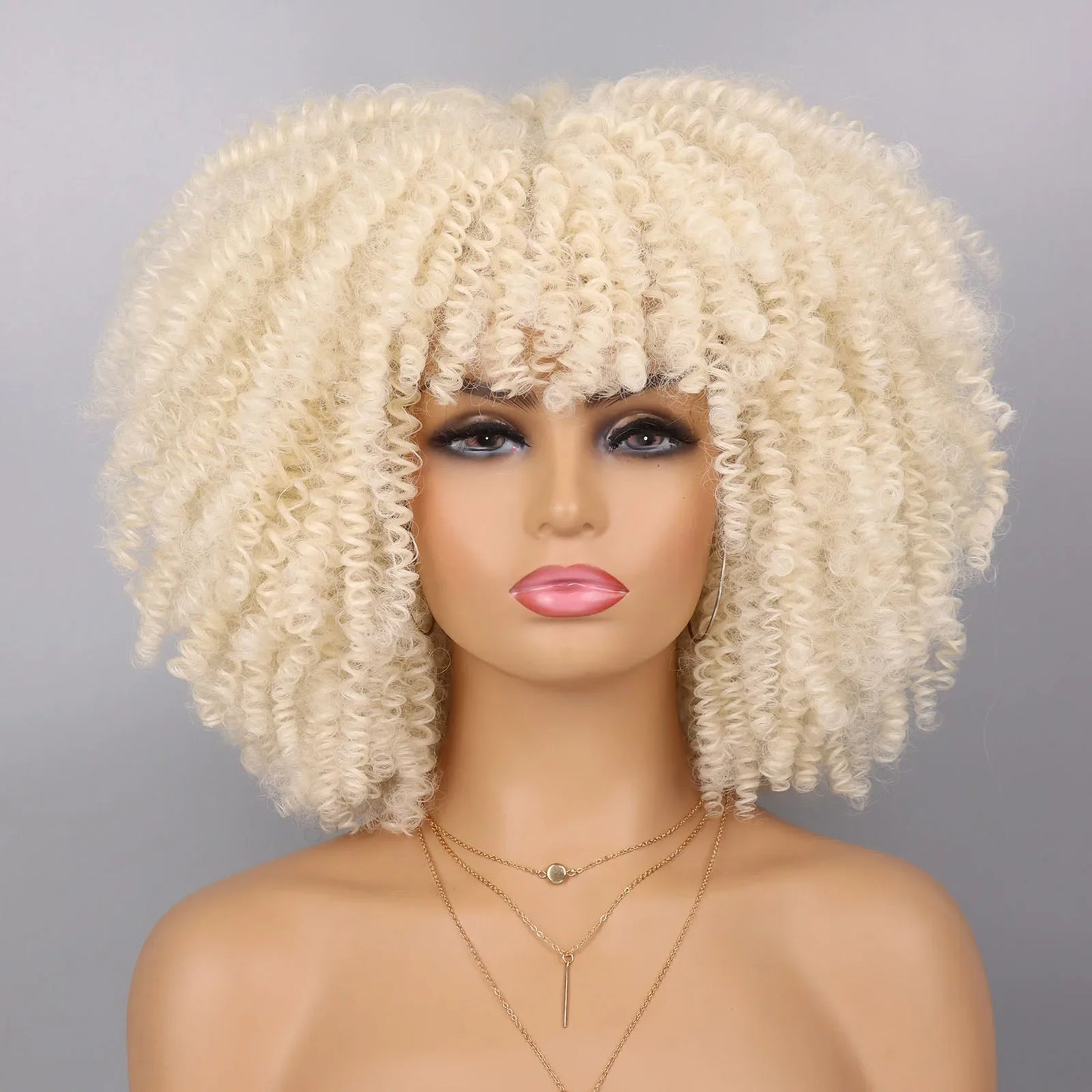 Synthetic Short Curly Wigs
