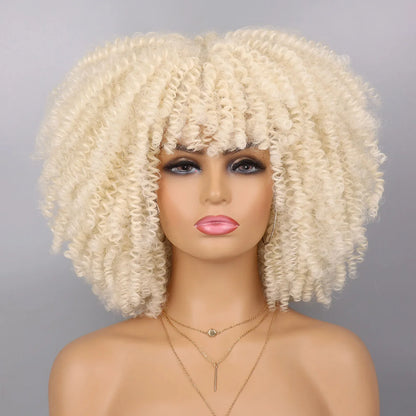 Synthetic Short Curly Wigs