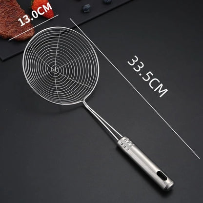 Stainless Steel Fine Mesh Skimmer Spoon