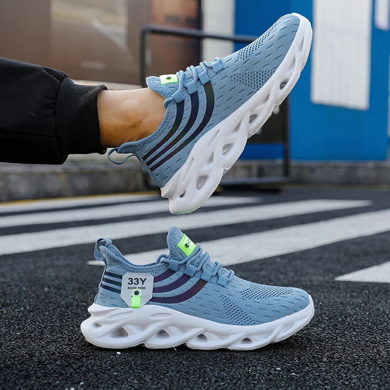Breathable Walking Mesh Sports Sneakers