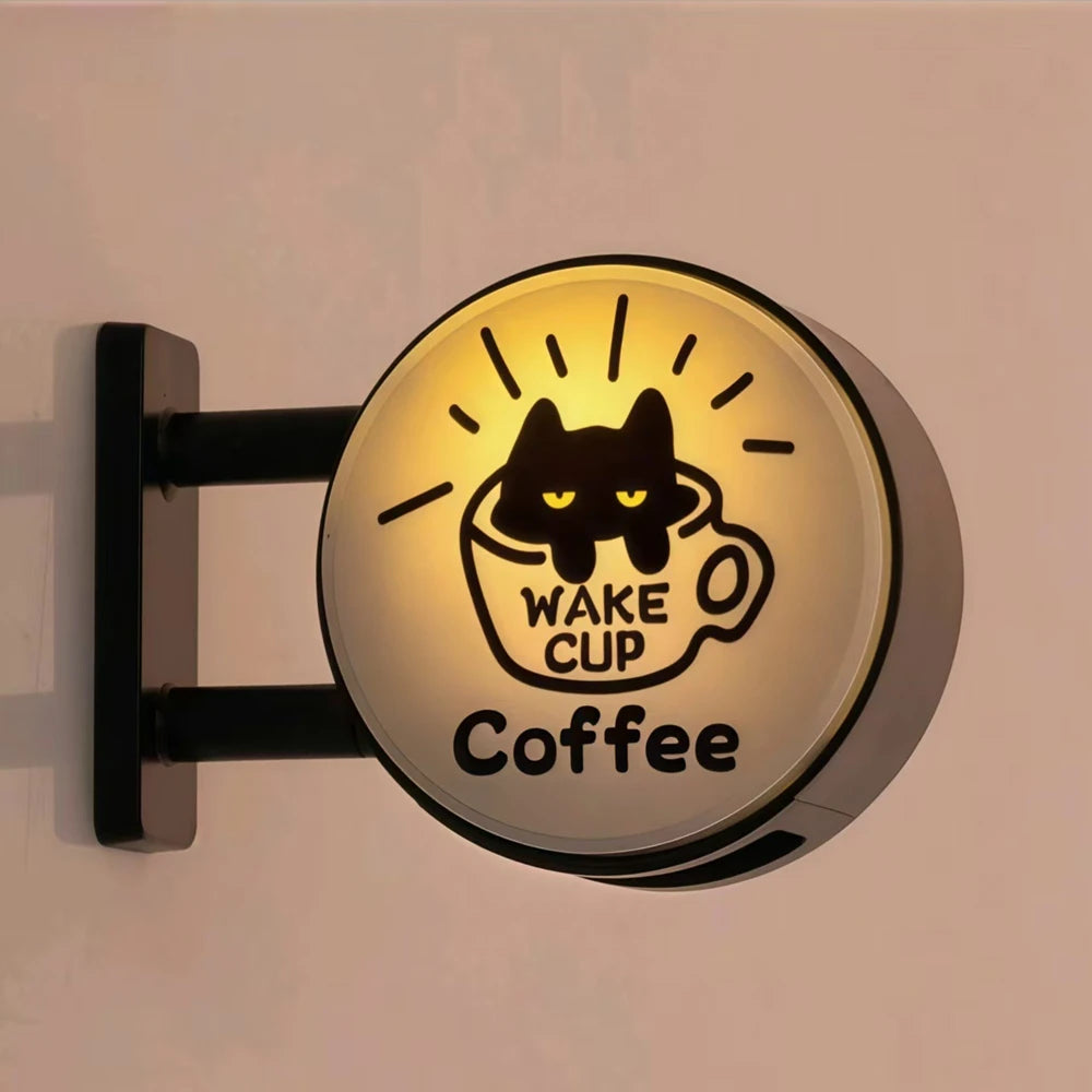 Mini Lightbox Fridge Magnet Coffee