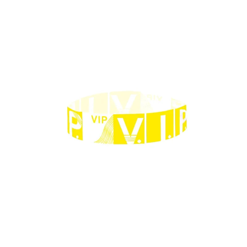 200pcs Waterproof Paper Wristbands Bracelet