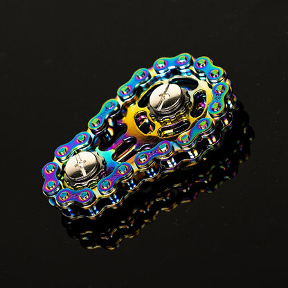 Bicycle Chain Finger Spinner Stress Relief