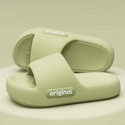 Candy Color EVA Thick Soft Bottom Flip Flops Slippers