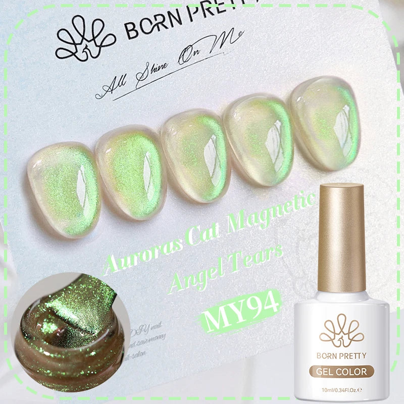 Dark Red Cat Magnetic Gel Nail Polish