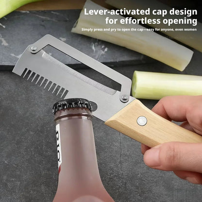 Paring Knife Ergonomic Wood Handle Stainless Steel