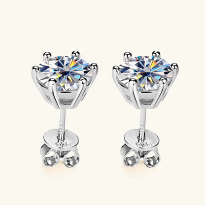 DANA 0.5-2ct Diamond Stud Earrings