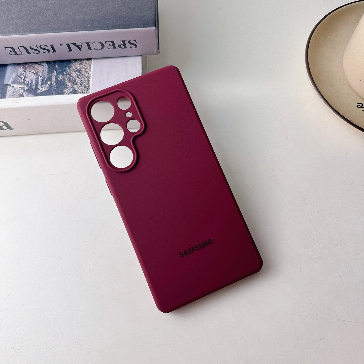 Original Liquid Silicone SAMSUNG Case