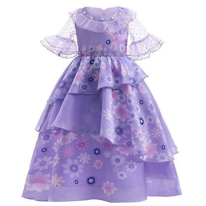 Elsa Anna Jasmine Rapunzel Pageant Cosplay Costume