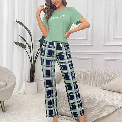 Soft Short Sleeve Pyjama Set