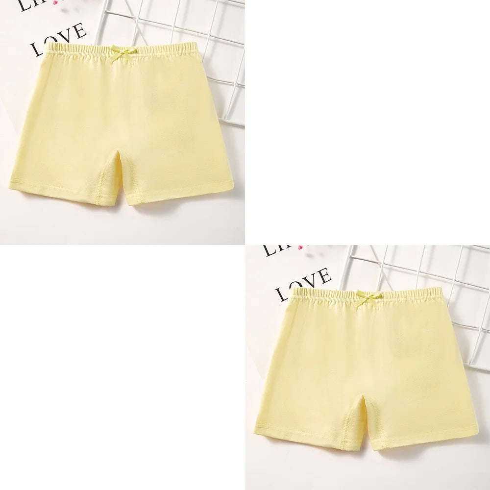 1/2 Pcs Kids Girls Panties Cotton Breathable Safety Pants