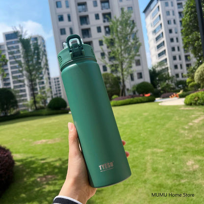 TYESO 600/750ML Stainless Steel Thermo Water Bottles