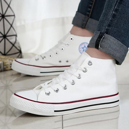 Classic High Top Sports Canvas Walking Sneakers