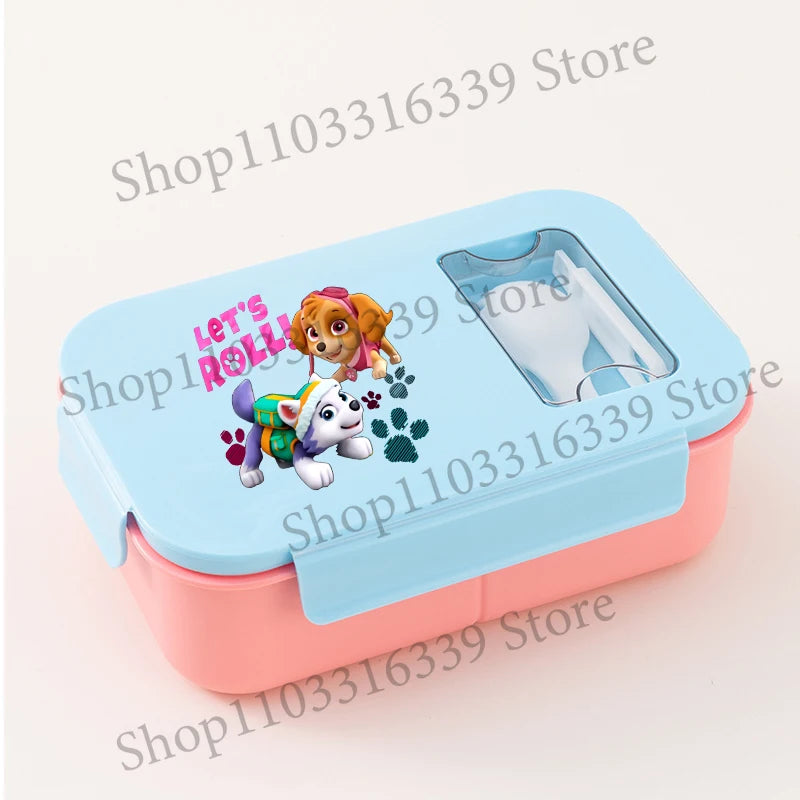 Paw Patrols Lunch Box Microwave Safe Cartoon Bento Box