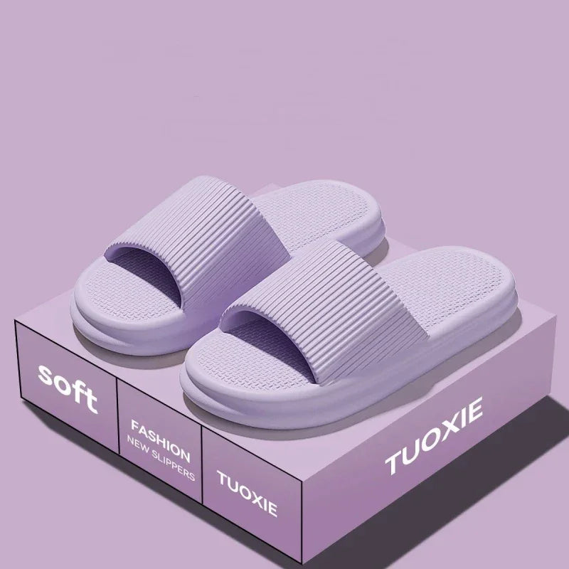 Concise EVA Bathroom Non-slip Slippers