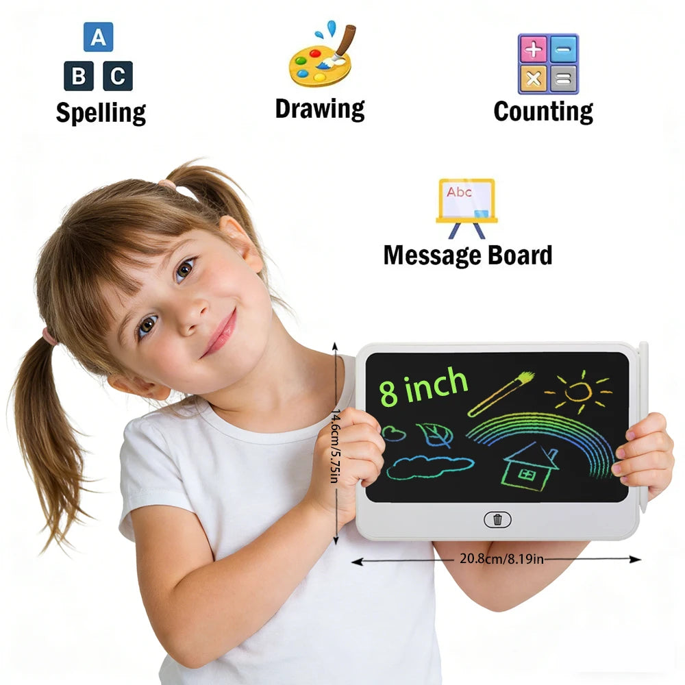 8/11/13/16 Inch LCD Drawing tablet Writing Board Kids