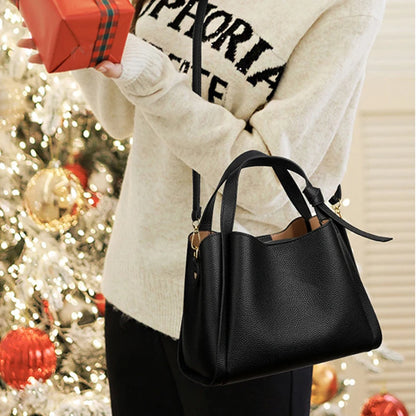Retro Texture Large Capacity Shoulder Bag