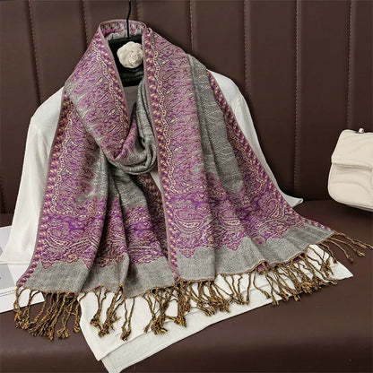 Luxury Cashmere Pashmina Shawl Scarves