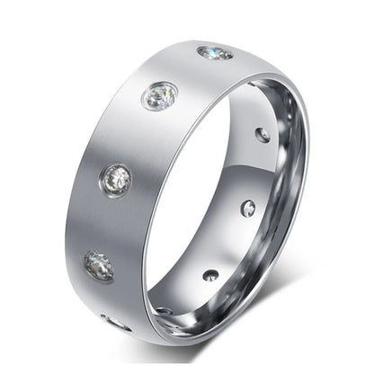 DANA Round Zircon Rings