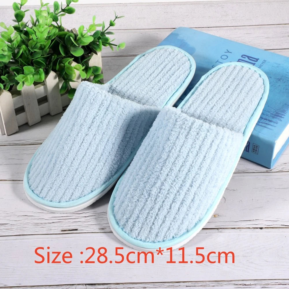 Fur plush Home Flat Slippers