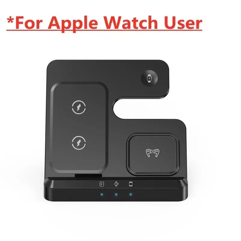 Foldable Phone Wireless Charger Station For iPhone
