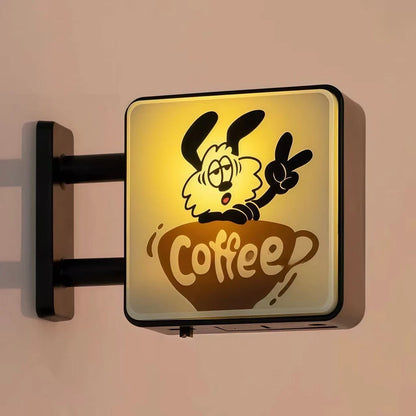Mini Lightbox Fridge Magnet Coffee