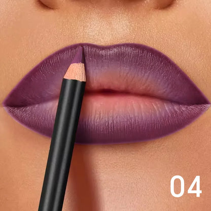 Waterproof Matte Lip Liner Long-Lasting Non-Transfer Formula Matte Finish
